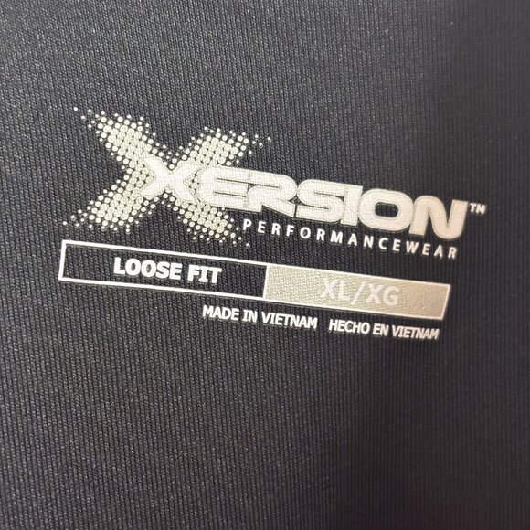 Xersion Womens Mid-Rise Skort W/Fitted Shorts Black & Pink XL Activewear - Picture 3 of 7